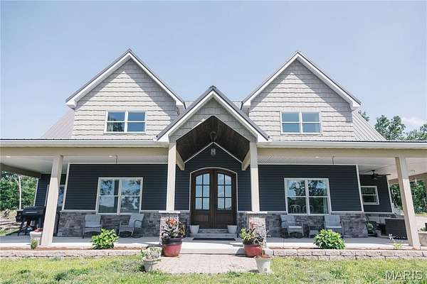 20 Acres of Recreational Land with Home for Sale in Bland, Missouri