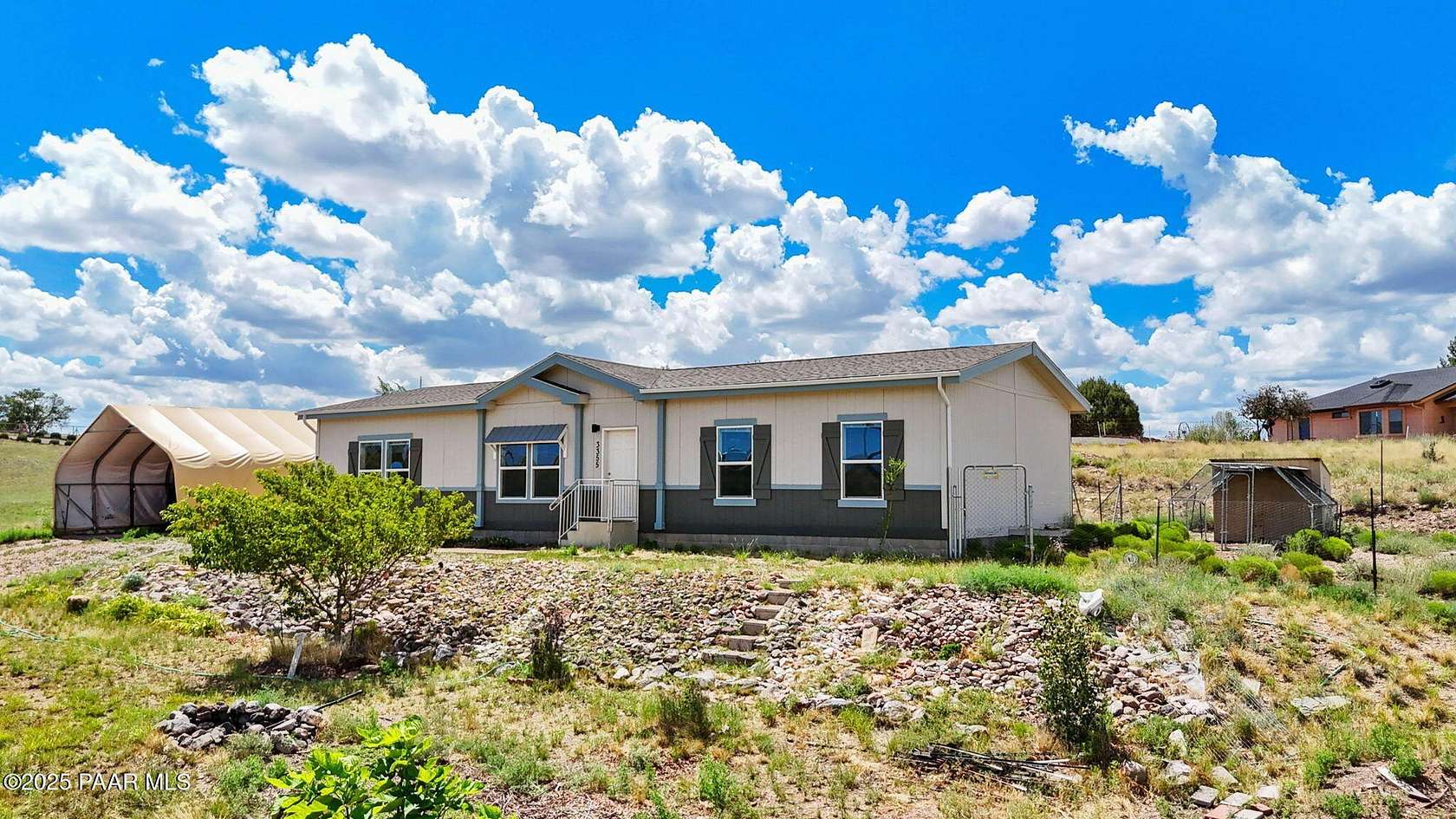 2.6 Acres of Residential Land with Home for Sale in Chino Valley, Arizona