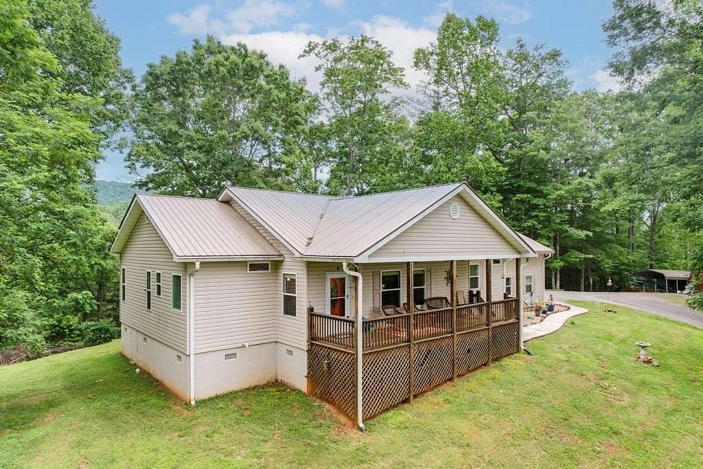 6.59 Acres of Residential Land with Home for Sale in Franklin, North Carolina