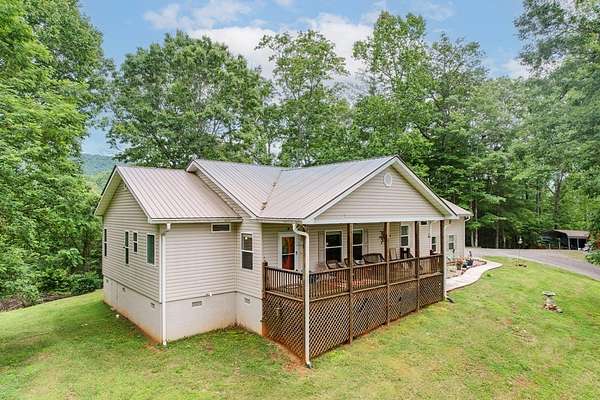 6.59 Acres of Residential Land with Home for Sale in Franklin, North Carolina