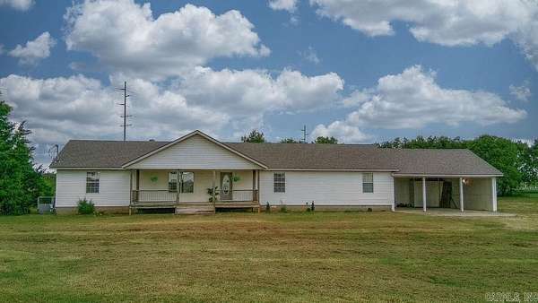 3 Acres of Residential Land with Home for Sale in Brookland, Arkansas