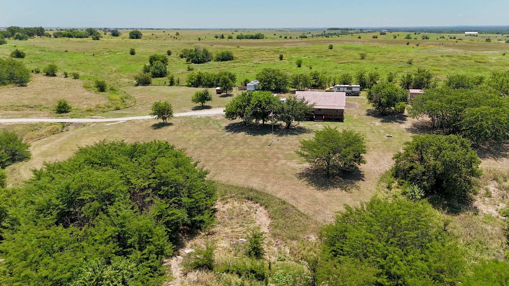 10 Acres of Land with Home for Sale in Gainesville, Texas
