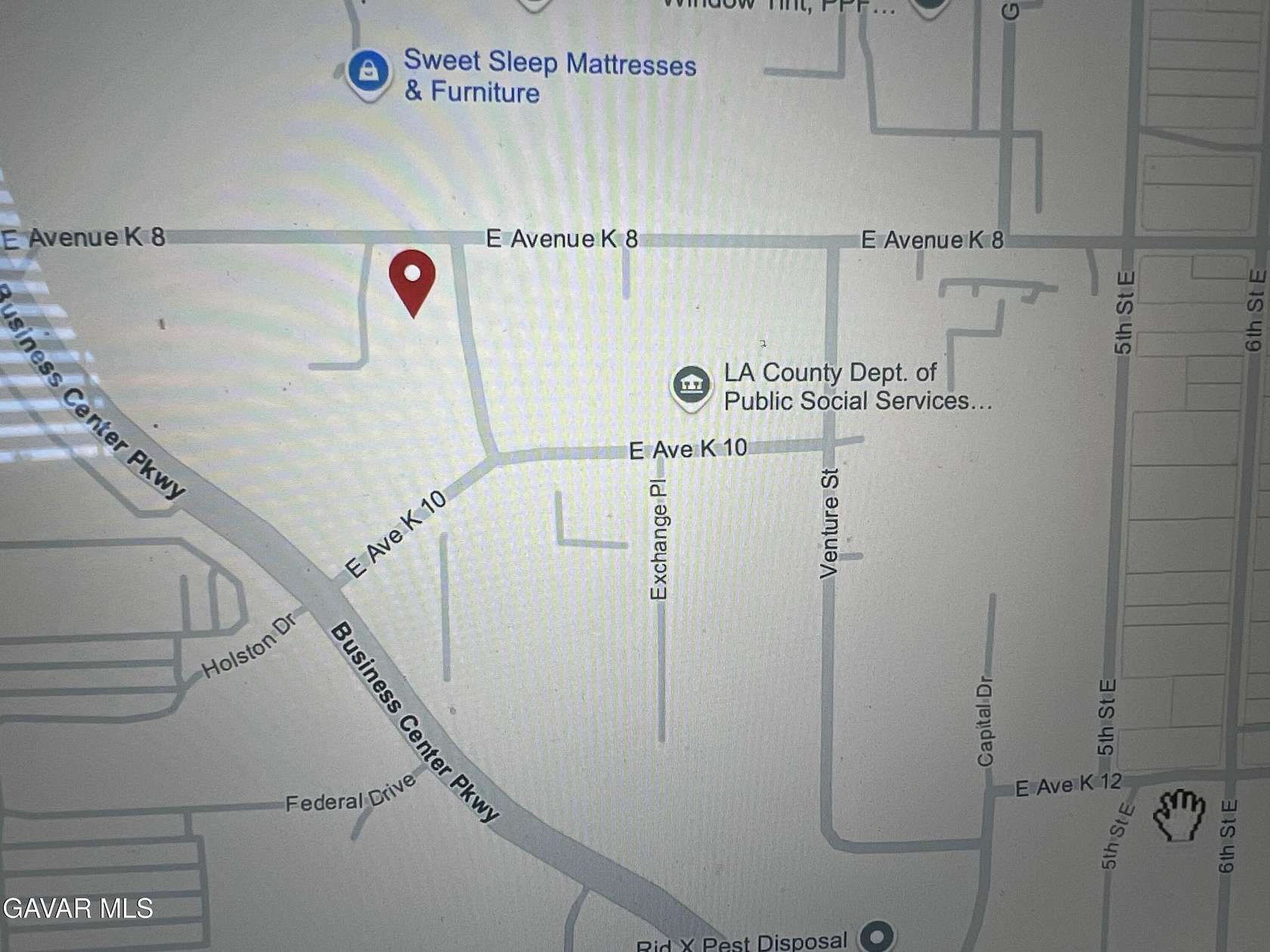 1 Acre of Commercial Land for Sale in Lancaster, California