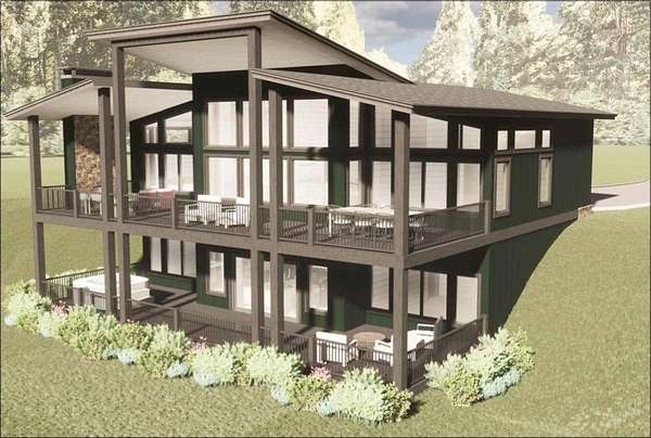 2.3 Acres of Residential Land with Home for Sale in Blue Ridge, Georgia