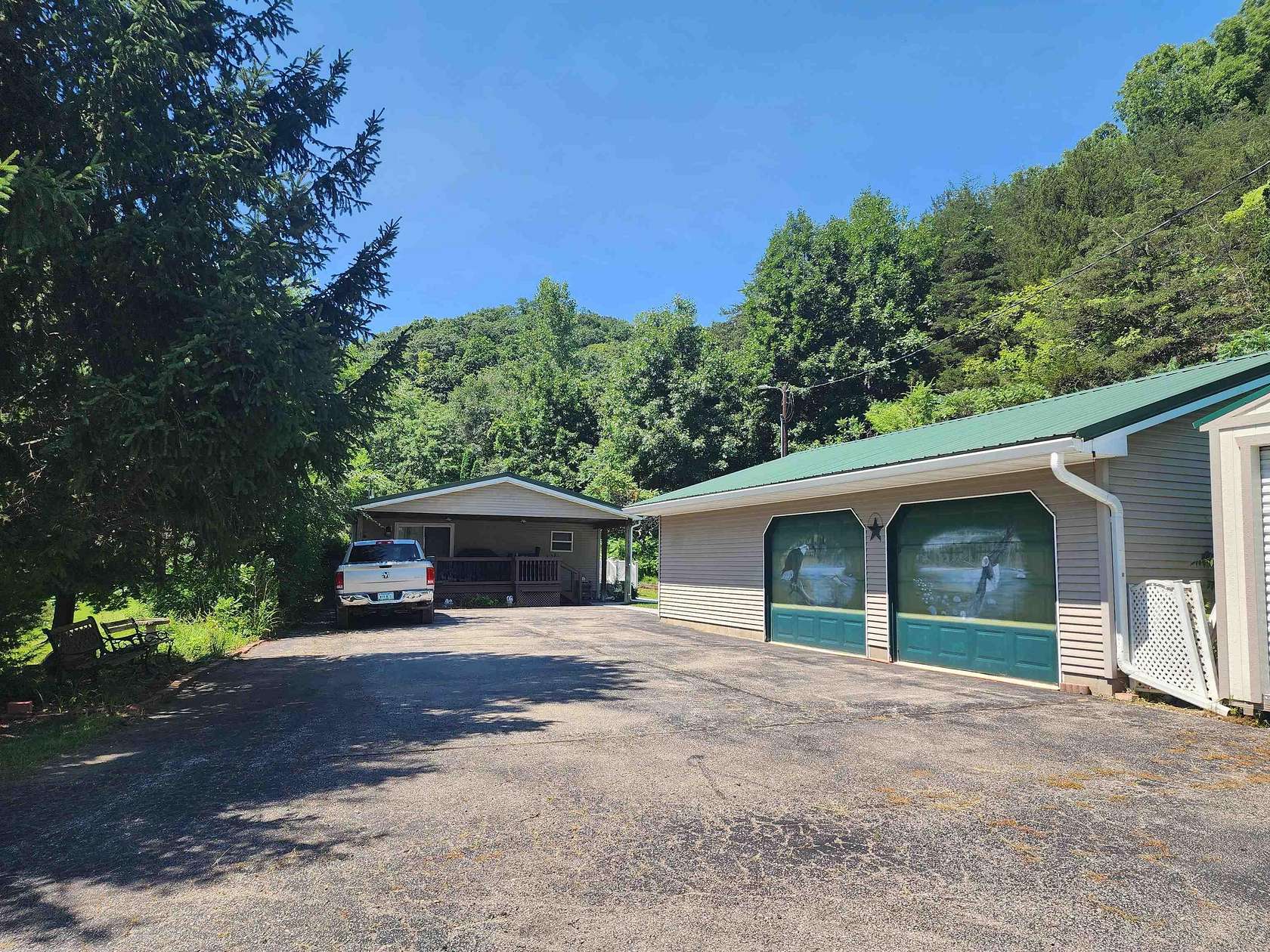 2.5 Acres of Residential Land with Home for Sale in Harpers Ferry, Iowa