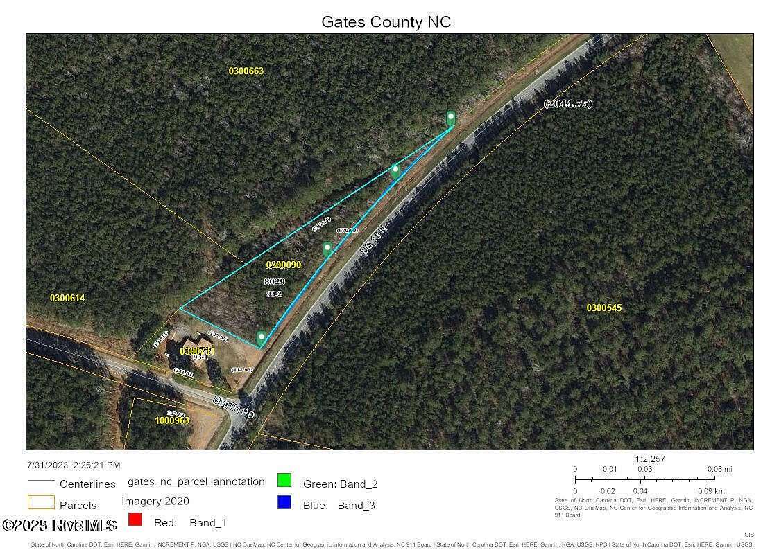 1.76 Acres of Land for Sale in Eure, North Carolina
