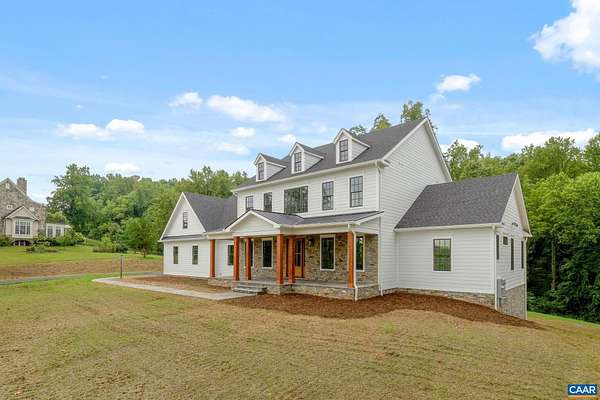 6.19 Acres of Residential Land with Home for Sale in Charlottesville, Virginia