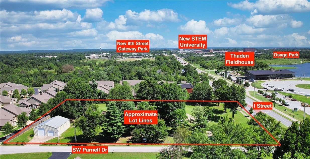 3.1 Acres of Improved Mixed-Use Land for Sale in Bentonville, Arkansas
