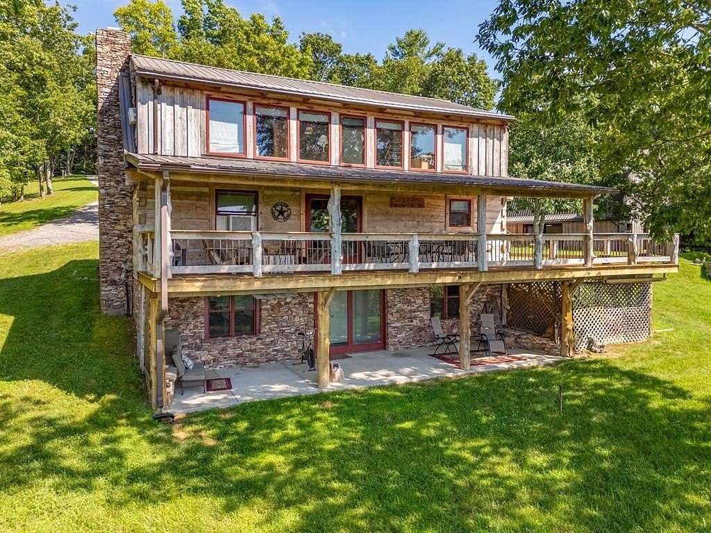 8.78 Acres of Land with Home for Sale in Ivanhoe, Virginia