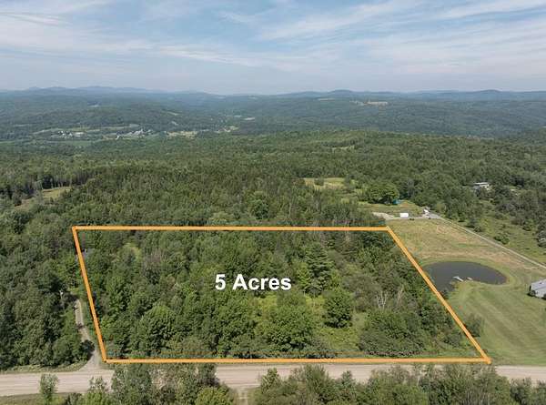 5 Acres of Residential Land for Sale in Wolcott, Vermont