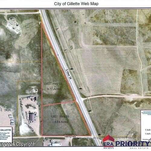 9.77 Acres of Commercial Land for Sale in Gillette, Wyoming
