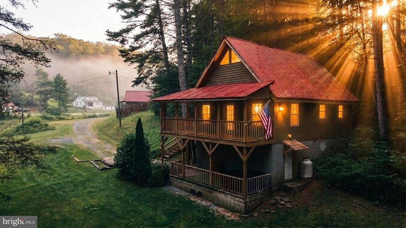 5.37 Acres of Land with Home for Sale in Dunmore, West Virginia