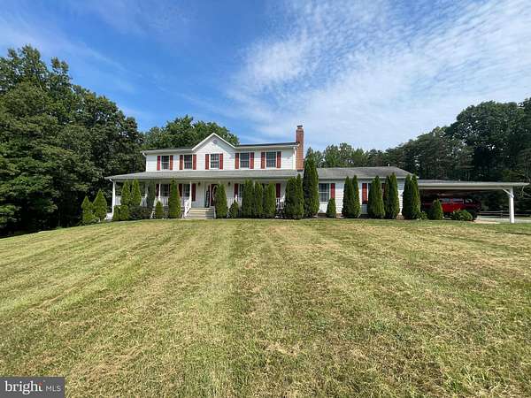6.7 Acres of Land with Home for Sale in Fredericksburg, Virginia