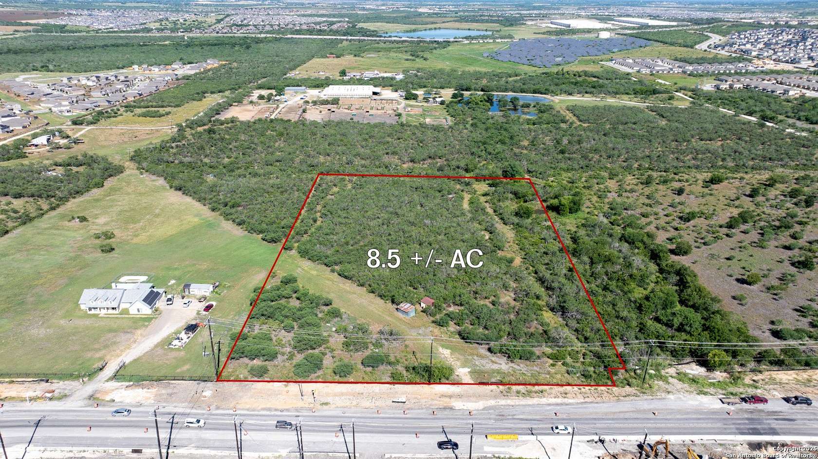 8.5 Acres of Commercial Land for Sale in Converse, Texas
