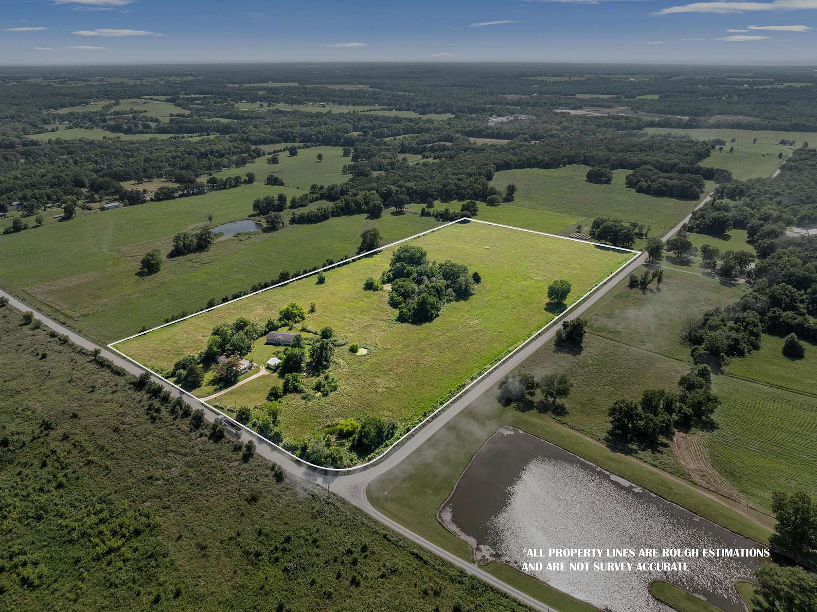 20 Acres of Land with Home for Sale in El Dorado Springs, Missouri