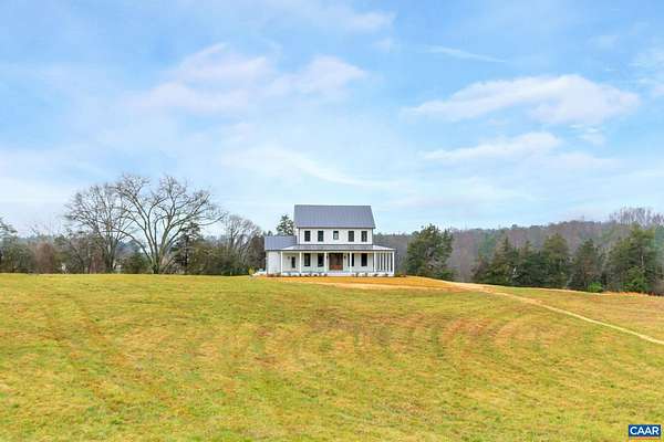 76.8 Acres of Land with Home for Sale in Scottsville, Virginia