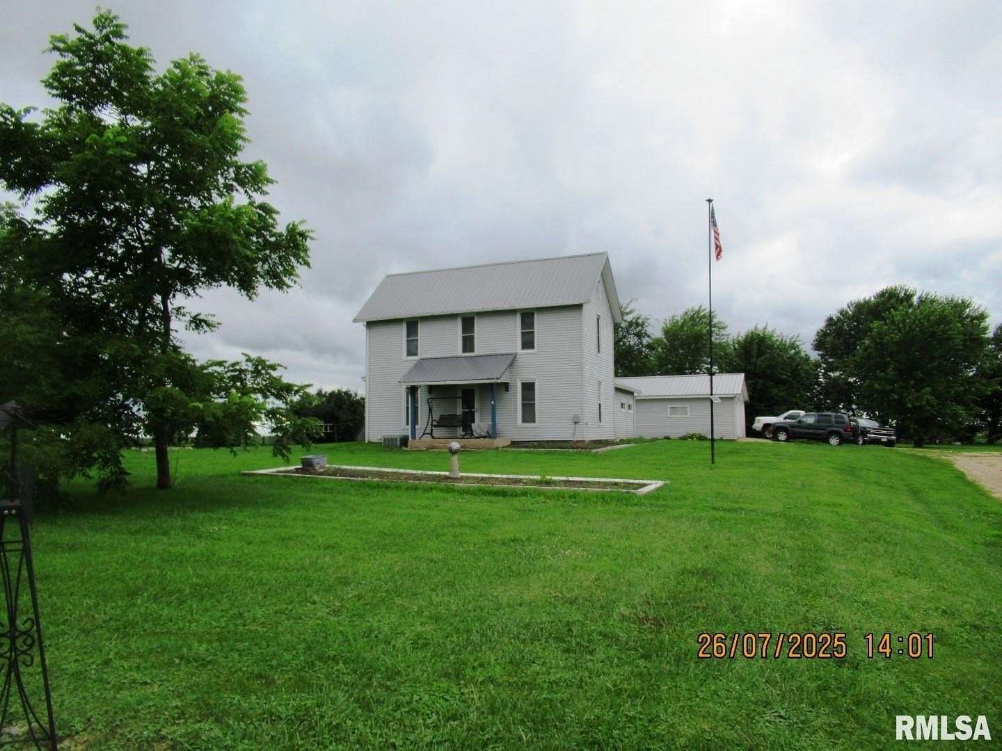 2.72 Acres of Residential Land with Home for Sale in Clarence, Iowa