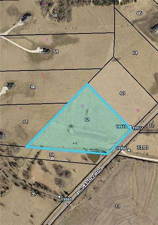 8.12 Acres of Residential Land for Sale in Tonganoxie, Kansas