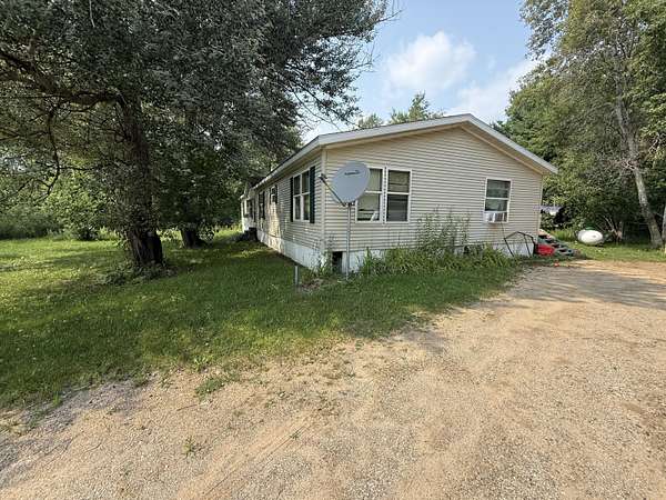 10 Acres of Residential Land with Home for Sale in Morley, Michigan