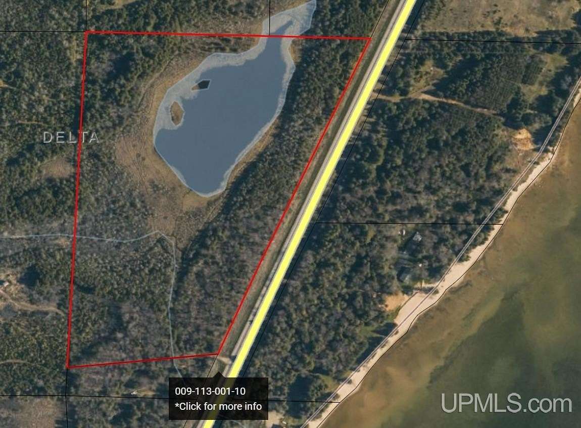 62 5 Acres of Recreational Land - Bark River Mi 145893598