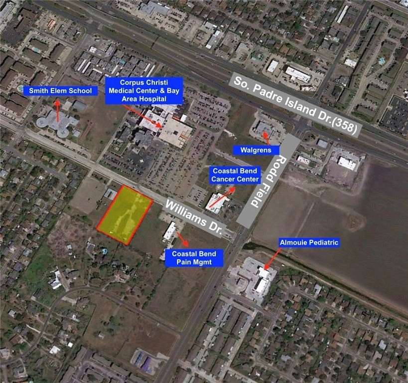 2.7 Acres of Commercial Land for Sale in Corpus Christi, Texas