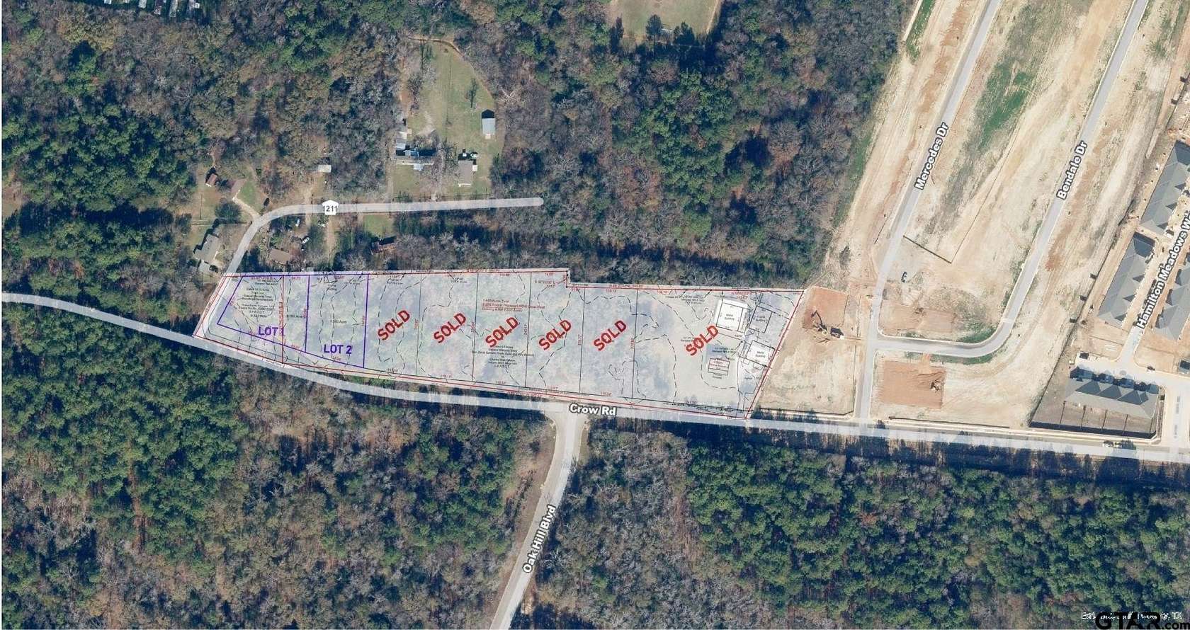 0.5 Acres of Commercial Land for Sale in Tyler, Texas