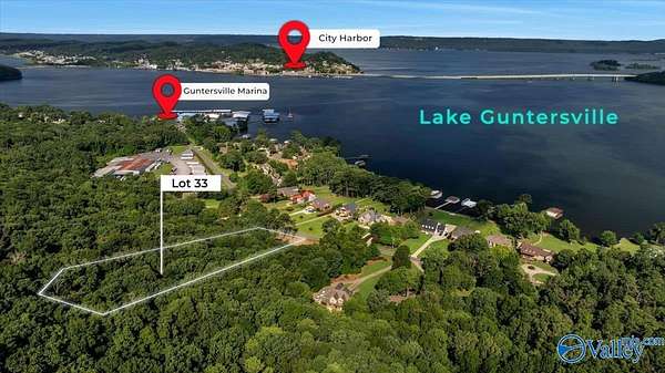 7.33 Acres of Residential Land for Sale in Guntersville, Alabama