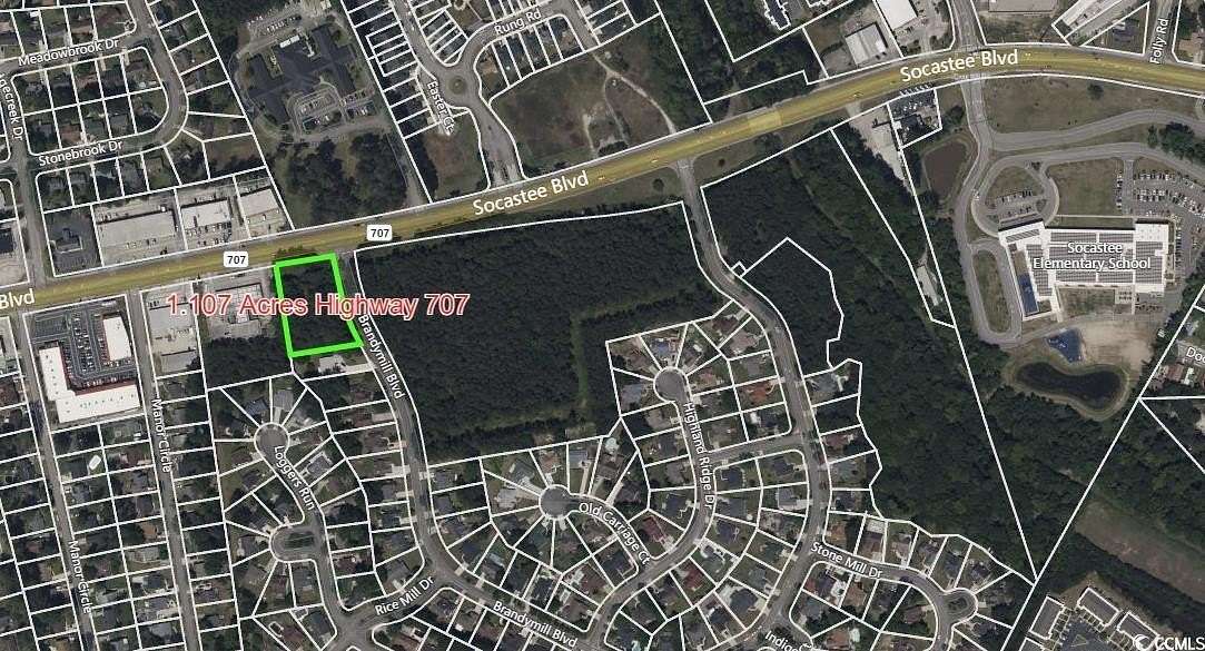 1.1 Acres of Commercial Land for Sale in Myrtle Beach, South Carolina