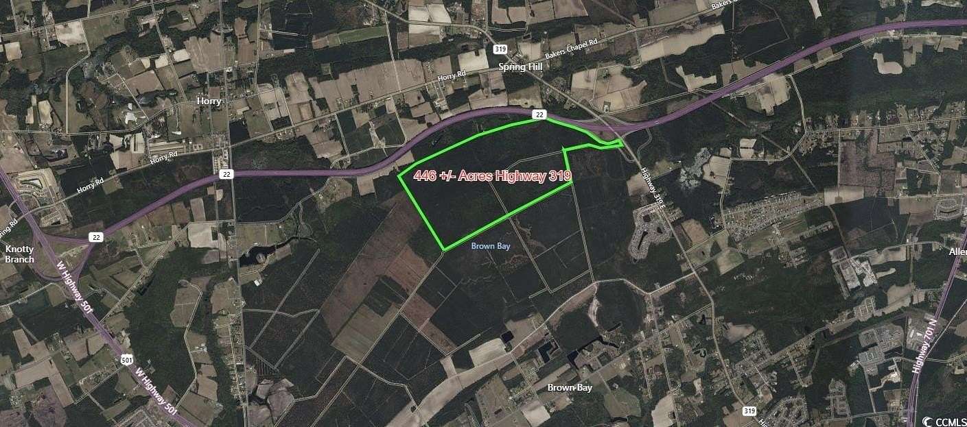 446 Acres of Land for Sale in Aynor, South Carolina