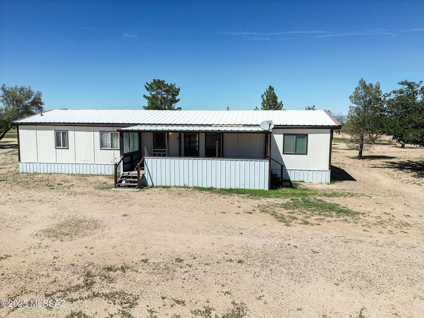 5 Acres of Residential Land with Home for Sale in Cochise, Arizona