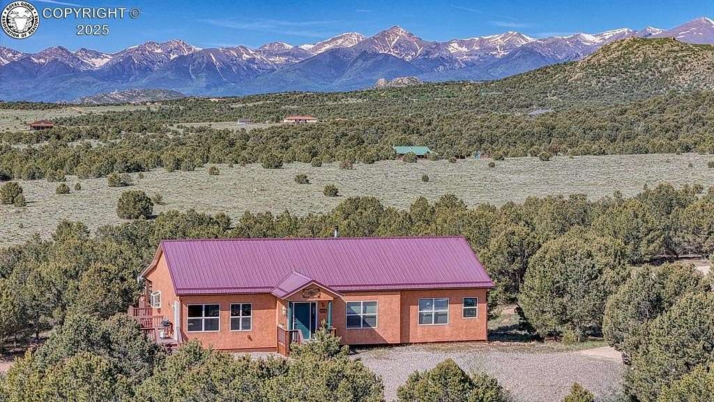 36.8 Acres of Recreational Land with Home for Sale in Westcliffe, Colorado