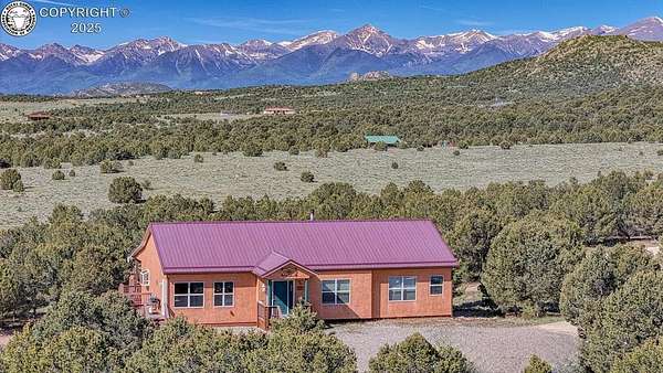 36.8 Acres of Recreational Land with Home for Sale in Westcliffe, Colorado