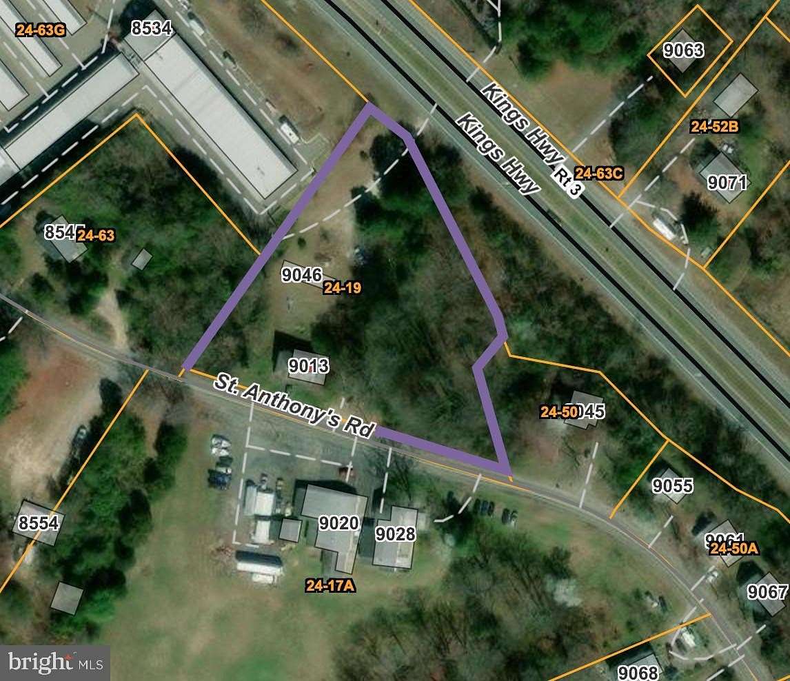 1.73 Acres of Commercial Land for Sale in King George, Virginia
