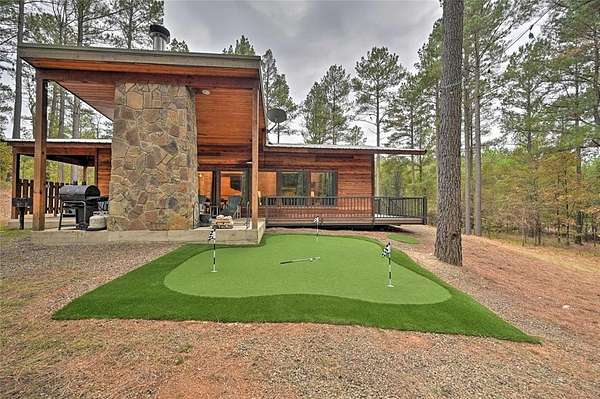 2 Acres of Residential Land with Home for Sale in Broken Bow, Oklahoma