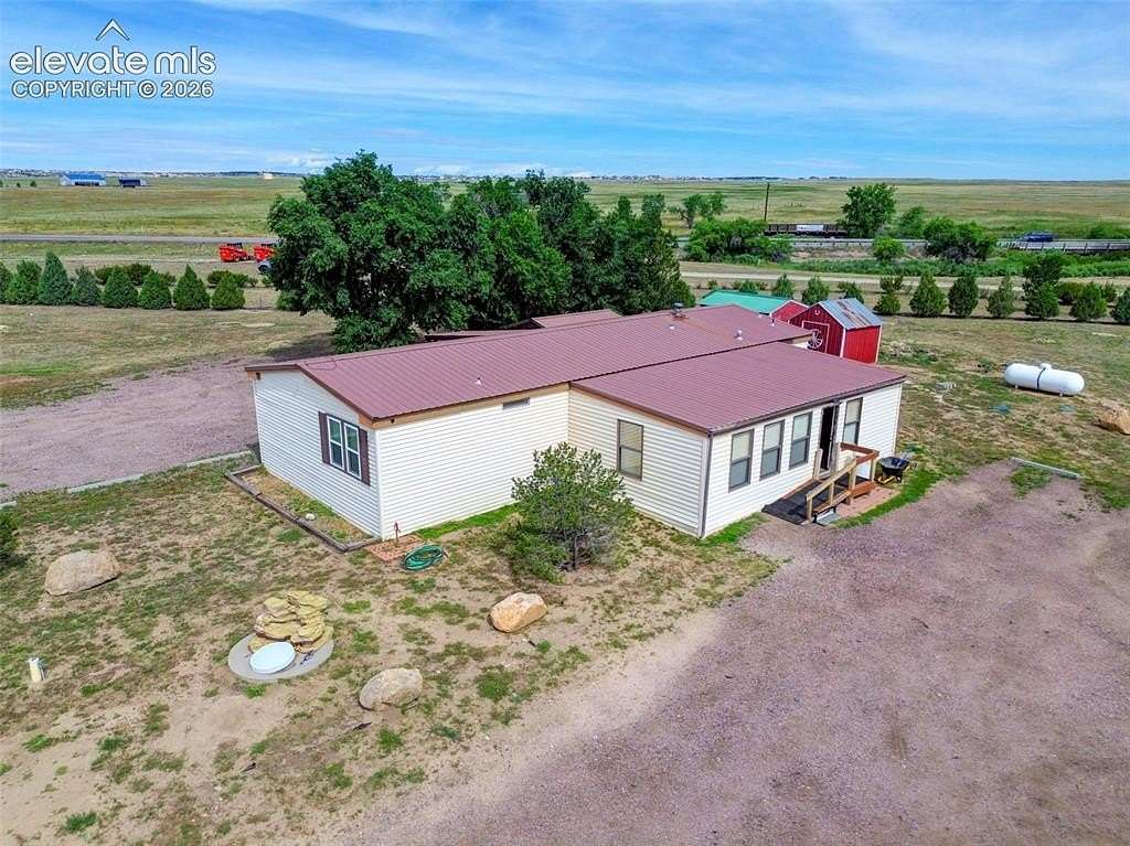20 Acres of Land with Home for Sale in Peyton, Colorado