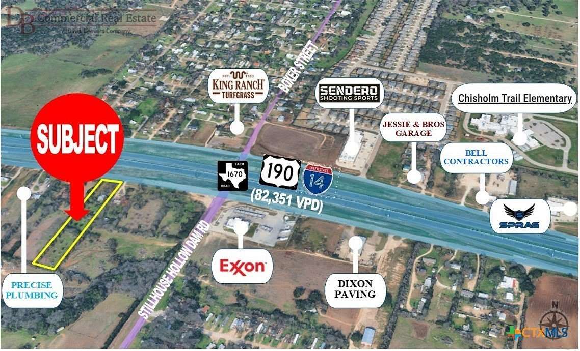 2.76 Acres of Improved Residential Land for Sale in Belton, Texas