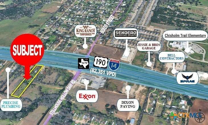 2.76 Acres of Improved Residential Land for Sale in Belton, Texas