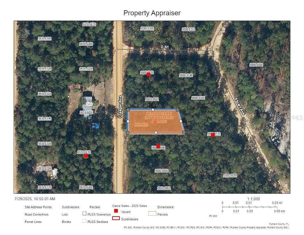 0.27 Acres of Residential Land for Sale in Interlachen, Florida