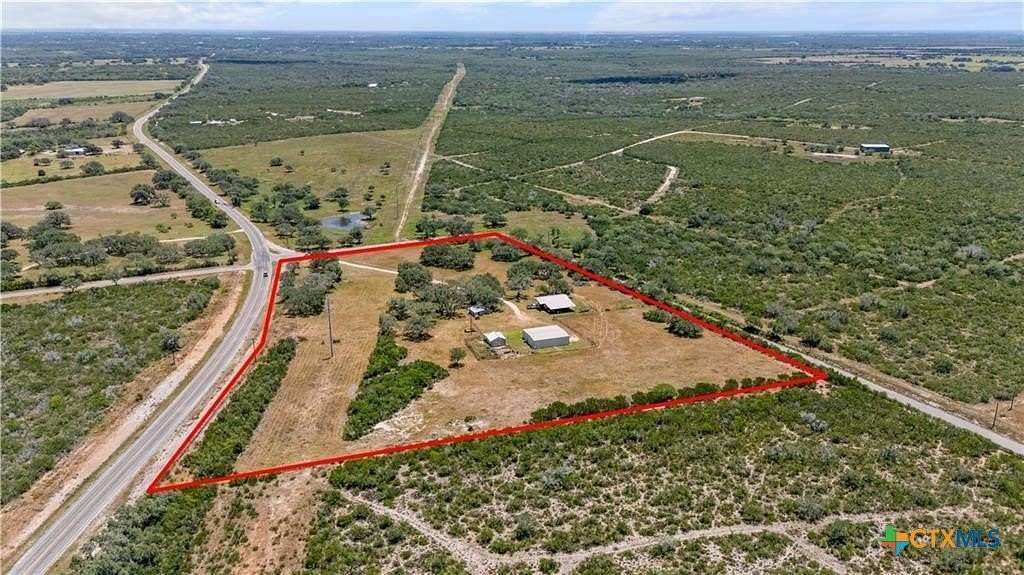 10.7 Acres of Land with Home for Sale in Beeville, Texas