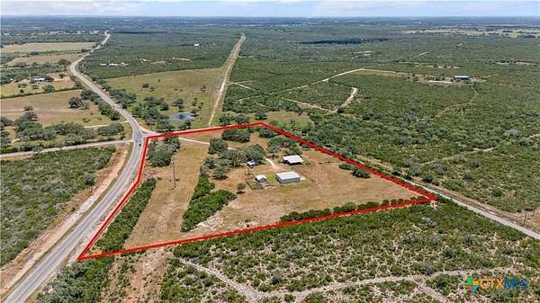 10.7 Acres of Land with Home for Sale in Beeville, Texas