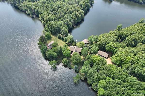 22.9 Acres of Recreational Land with Home for Sale in Watersmeet, Michigan