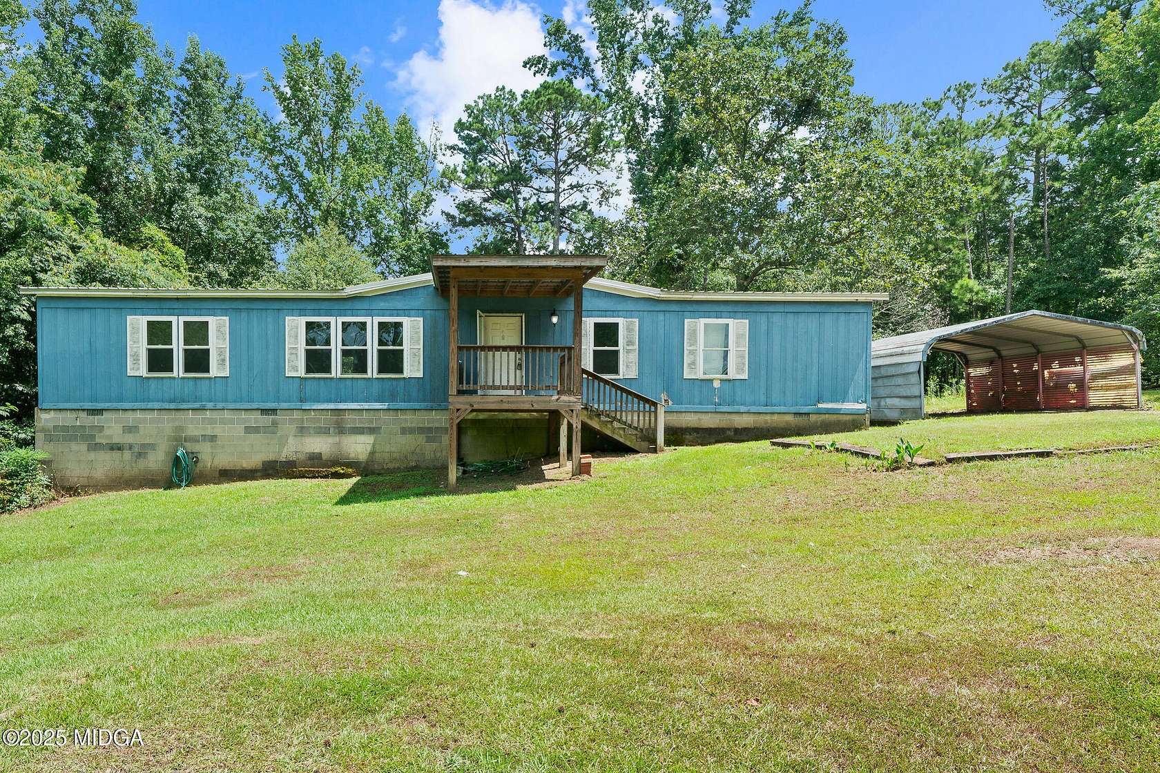 3 Acres of Residential Land with Home for Sale in Macon, Georgia