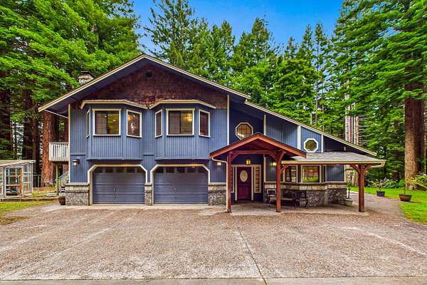 5 Acres of Residential Land with Home for Sale in Kneeland, California