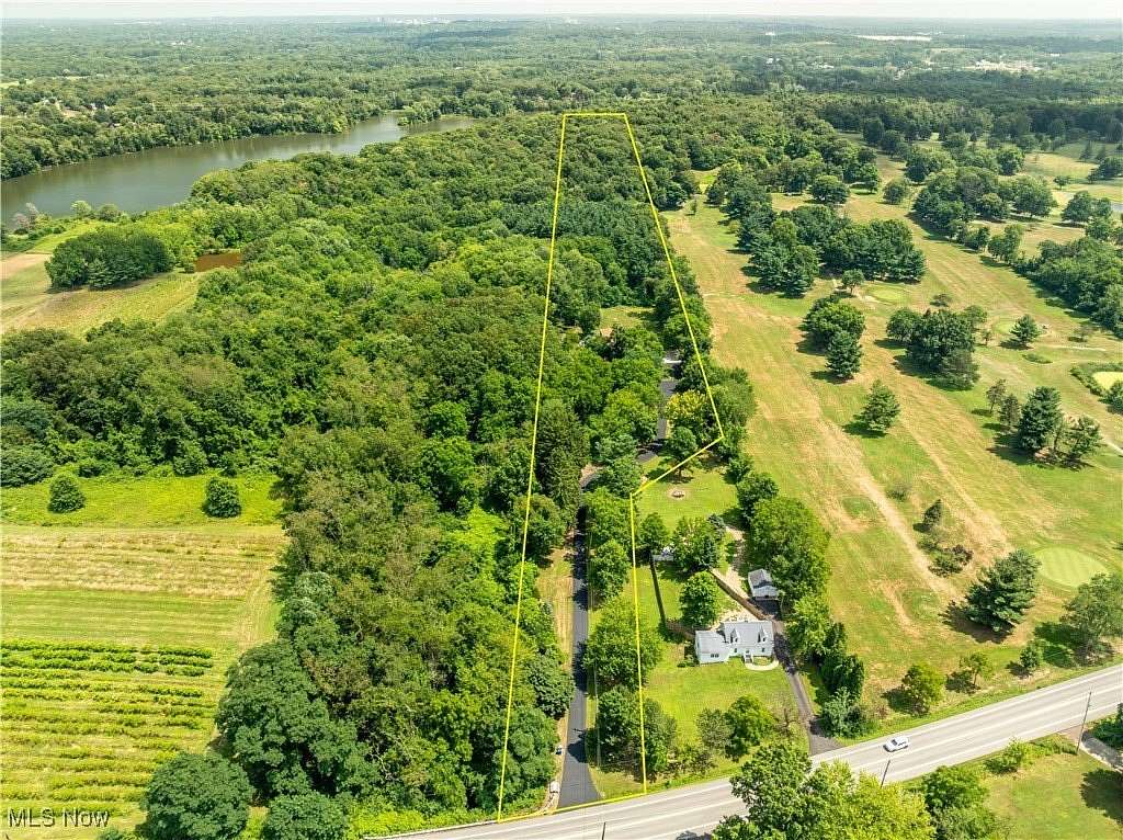 10.5 Acres of Recreational Land with Home for Sale in Norton, Ohio