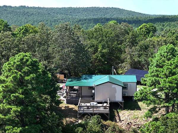 17 Acres of Land with Home for Sale in Panola, Oklahoma