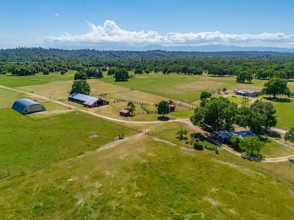 275 Acres of Agricultural Land with Home for Sale in Cottonwood, California