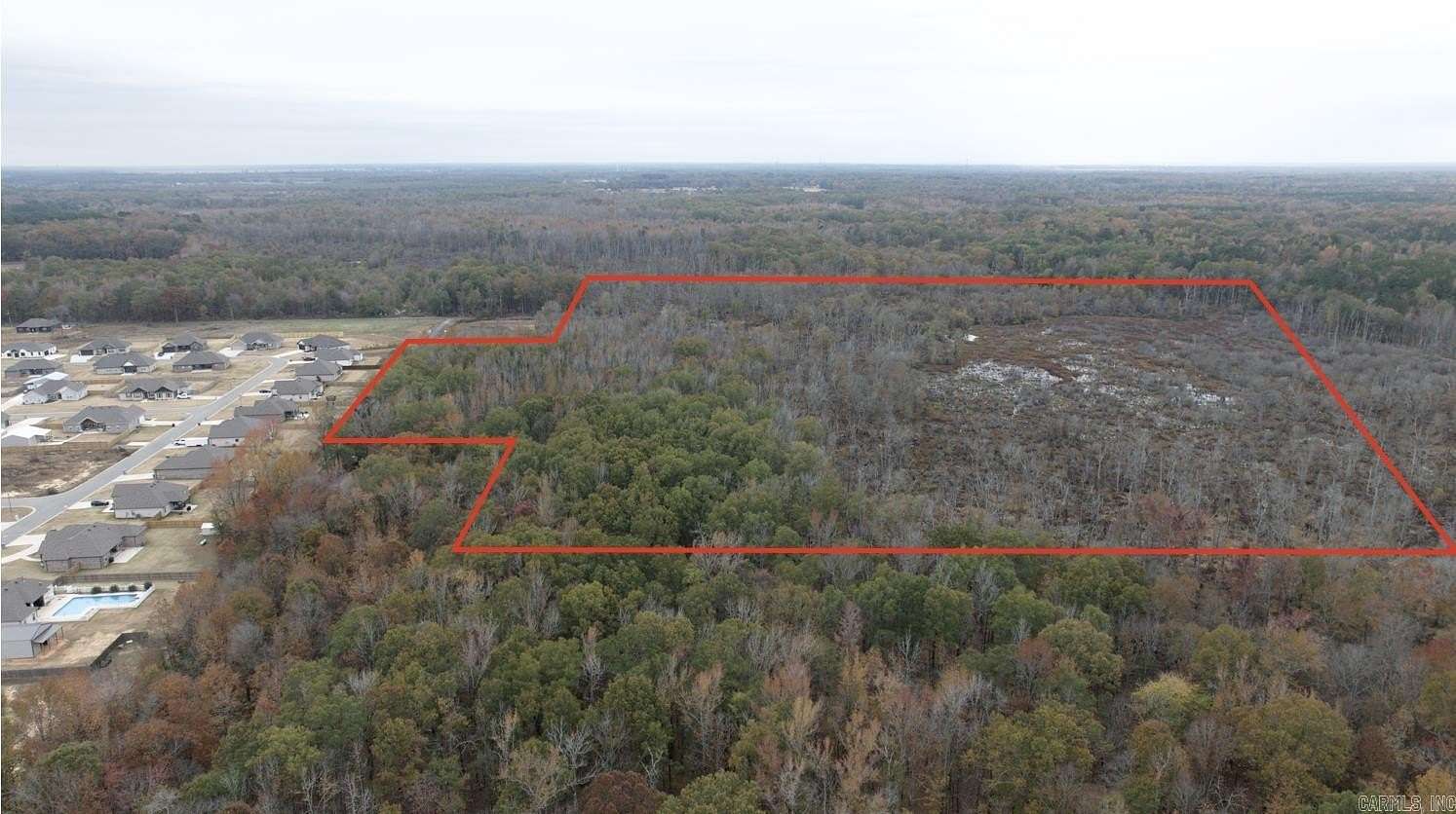 22.5 Acres of Recreational Land for Sale in Cabot, Arkansas