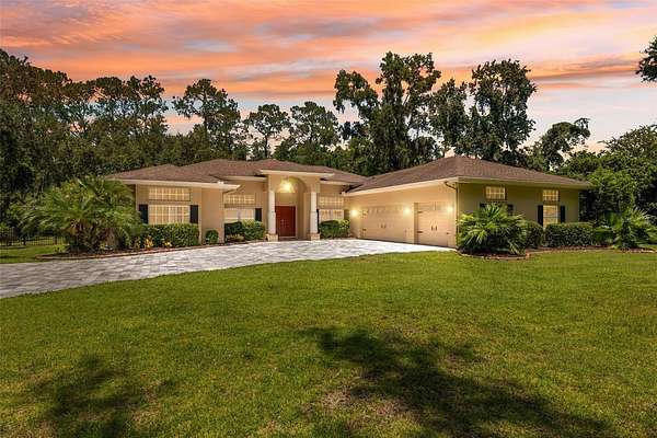 3.24 Acres of Residential Land with Home for Sale in Wesley Chapel, Florida