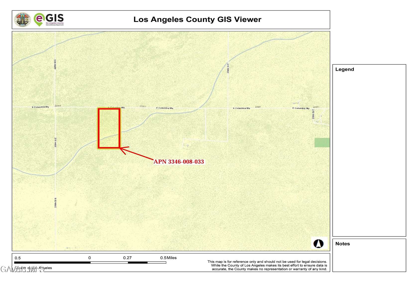 Land for Sale in Lancaster, California