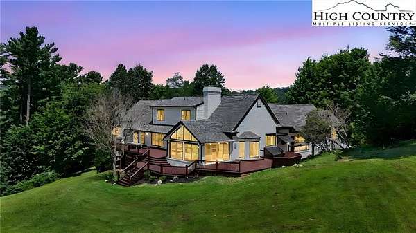 6.84 Acres of Residential Land with Home for Sale in Boone, North Carolina